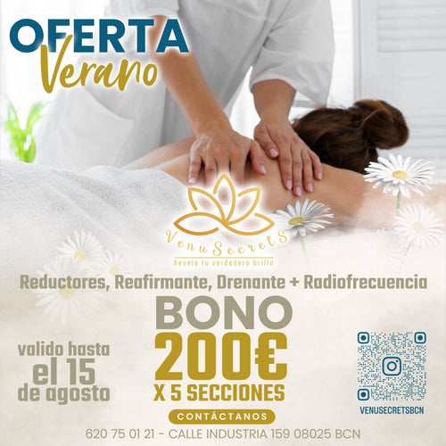 OFERTA DE VERANO – HASTA EL 15 DE AGOSTO